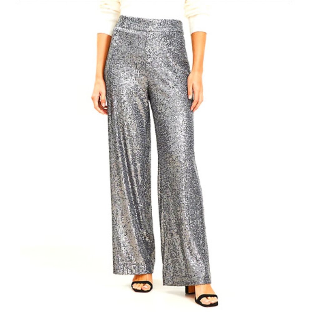 🆕 NWOT 💎 Ombré/Two-tone All-Over Sequins Embellished Pants